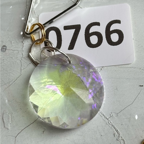 Crystal prism Rainbow Glass Purse Charm Suncatcher Handbag window Ornament decor - Picture 10 of 11